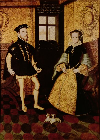 Philip II and Mary I, 1558 by Hans Eworth